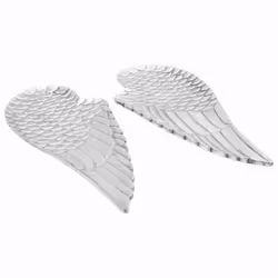 vidaXL Cesto di frutta 2 pcs Argento 40 x 18 x 4 cm Alluminio - Vista aggiuntiva 2