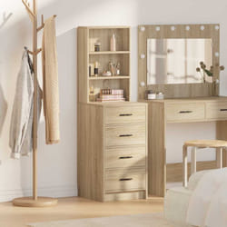 vidaXL Credenza rovere sonoma 40 x 41 x 135 cm Legno multistrato
