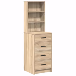 vidaXL Credenza rovere sonoma 40 x 41 x 135 cm Legno multistrato - Vista aggiuntiva 2