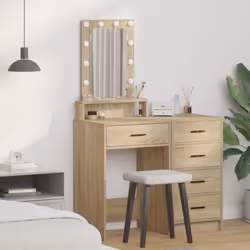 Questa toeletta è pensata per migliorare la tua routine di bellezza e aggiungere un tocco di stile alla tua camera da letto. ...