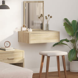 Vidaxl - Specchiera a parete Rovere Sonoma 60x40x70 cm