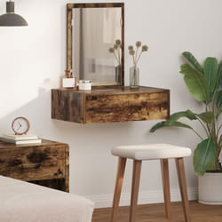 Vidaxl - Toeletta a muro Rovere affumicato 60x40x70 cm