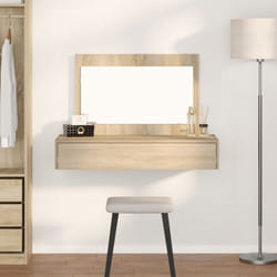 Toeletta a Muro Rovere Sonoma 100x40x70 cm Vidaxl