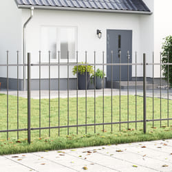 vidaXL Recinzione per Giardino Grigio 6.8 x 1.2 m