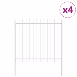 vidaXL Recinzione per Giardino Bianco 6.8 x 1.5 m - Vista aggiuntiva 2
