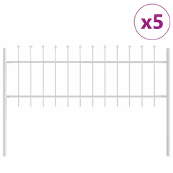 vidaXL Recinzione per Giardino Bianco 8.5 x 0.6 m - Vista aggiuntiva 2