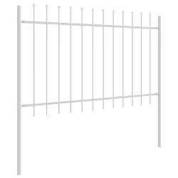vidaXL Recinzione per Giardino Bianco 8.5 x 1.2 m - Vista aggiuntiva 2