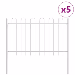 vidaXL Recinzione per Giardino Bianco 8.5 x 1 m - Vista aggiuntiva 2