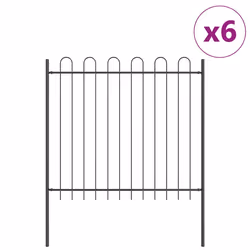 vidaXL Recinzione per Giardino Grigio 10.2 x 1.5 m - Vista aggiuntiva 2