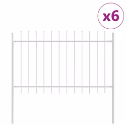 vidaXL Recinzione per Giardino Bianco 10.2 x 1 m - Vista aggiuntiva 2