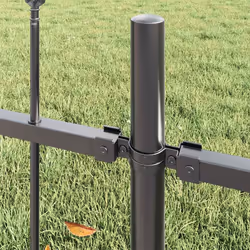 vidaXL Recinzione per Giardino Grigio 11.9 x 0.6 m - Vista aggiuntiva 3