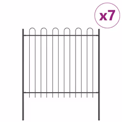 vidaXL Recinzione per Giardino Grigio 11.9 x 1.5 m - Vista aggiuntiva 2