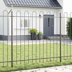 vidaXL Recinzione per Giardino Grigio 13.6 x 1.5 m