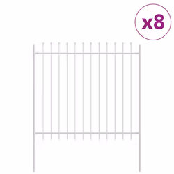 vidaXL Recinzione per Giardino Bianco 13.6 x 1.5 m - Vista aggiuntiva 2