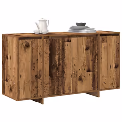 vidaXL Credenza Legno vecchio 135 x 41 x 69 cm Legno multistrato - Vista aggiuntiva 3