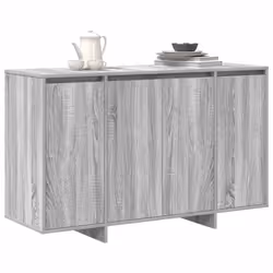 vidaXL Credenza Grigio sonoma 120 x 41 x 75 cm Legno multistrato - Vista aggiuntiva 3