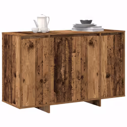 vidaXL Credenza Legno vecchio 120 x 41 x 75 cm Legno multistrato - Vista aggiuntiva 3