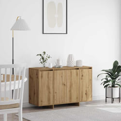 vidaXL Credenza rovere artigianale 120 x 41 x 75 cm Legno multistrato