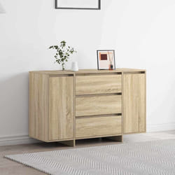 vidaXL Credenza rovere sonoma 120 x 41 x 75 cm Legno multistrato