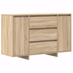 vidaXL Credenza rovere sonoma 120 x 41 x 75 cm Legno multistrato - Vista aggiuntiva 2