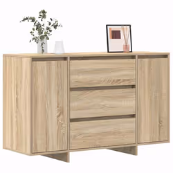vidaXL Credenza rovere sonoma 120 x 41 x 75 cm Legno multistrato - Vista aggiuntiva 3