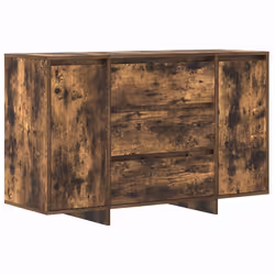 vidaXL Credenza Rovere fumo 120 x 41 x 75 cm Legno multistrato - Vista aggiuntiva 2