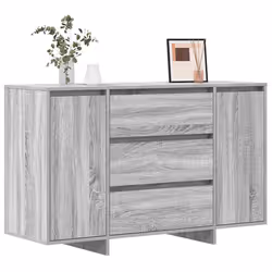 vidaXL Credenza Grigio sonoma 120 x 41 x 75 cm Legno multistrato - Vista aggiuntiva 3