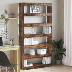 vidaXL Armadio per Libri Marrone Legno multistrato