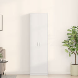 Armadio Bianco 55x25x189 cm in legno ingegnerizzato - Vidaxl