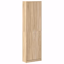 vidaXL Guardaroba rovere sonoma 55 x 25 x 189 cm Legno multistrato - Vista aggiuntiva 2