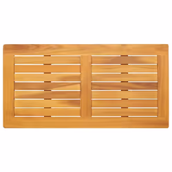 vidaXL Piano del tavolo Marrone 90 x 45 x 2 cm - Vista aggiuntiva 2
