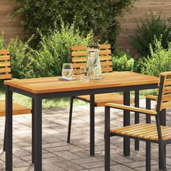 vidaXL Piano del tavolo Marrone 110 x 55 x 2 cm