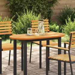 vidaXL Piano del tavolo Marrone 100 x 50 x 2 cm