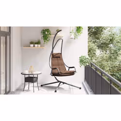 VidaXL 42003854 poltrona sospesa Marrone - Vista aggiuntiva 4