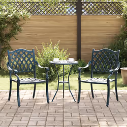 Questo set di sedie da patio rettangolari tradizionali unisce uno stile elegante a una solida durabilità, perfetto per un po' ...