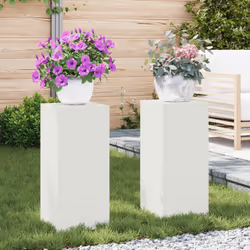 Questo set di Supporti per Piante da Esterno vidaXL unisce stile moderno e funzionalità, perfetto per dare un tocco al tuo gi ...