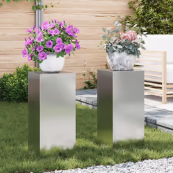 Questo set di Supporti per Piante da Esterno vidaXL combina praticità e stile, progettato per migliorare il tuo giardino. Rea ...