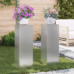 Questo set di Supporti per Piante da Esterno vidaXL unisce praticità moderna con un look elegante, perfetto per esaltare il t ...