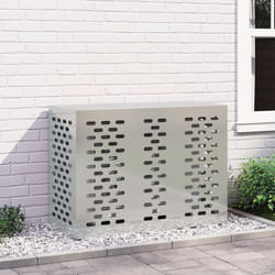 Vidaxl - Copertura per condizionatore 110x50x80 cm Acciaio zincato