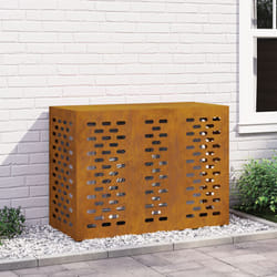 Copertura ac 110x50x80 cm Acciaio Resistente agli Agenti Atmosferici Vidaxl