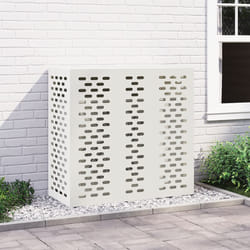 Vidaxl - Copertura Condizionatore d'Aria Bianca 110x50x105 cm