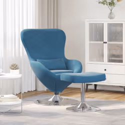 Questa poltrona ergonomica moderna con sgabello è un mix perfetto di stile e comfort, unendo funzionalità e design adatto a q ...