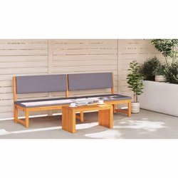 vidaXL Tavolino da salotto Marrone 70 x 35 x 35 cm - Vista aggiuntiva 3