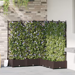 Questo Supporto per Piante a Altezza Regolabile porta un tocco elegante al tuo balcone o giardino, offrendo al tempo stesso u ...