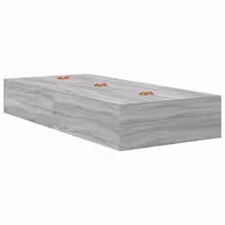vidaXL Struttura del letto Grigio sonoma 100 x 200 cm - Vista aggiuntiva 2