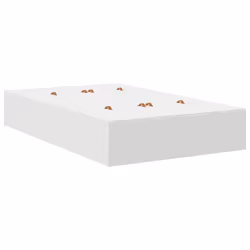 vidaXL Struttura del letto Bianco 120 x 200 cm Legno multistrato - Vista aggiuntiva 2