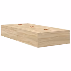 vidaXL Struttura del letto rovere sonoma 90 x 190 cm Legno multistrato - Vista aggiuntiva 2