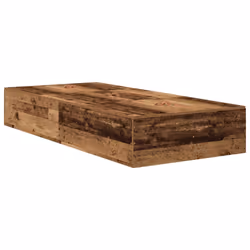 vidaXL Struttura del letto Legno vecchio 90 x 190 cm Legno multistrato - Vista aggiuntiva 2