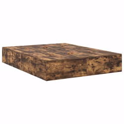 vidaXL Struttura del letto Rovere fumo 135 x 190 cm Legno multistrato - Vista aggiuntiva 2