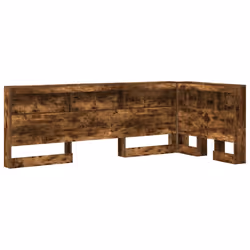 vidaXL Testata contenitore Rovere fumo 80 cm Legno multistrato - Vista aggiuntiva 2